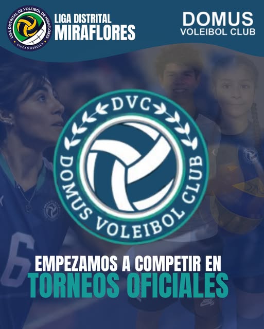 Competencia en Liga Distrital de Miraflores Domus Voley