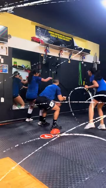 Entrenamiento de preparación física en Domus Voley